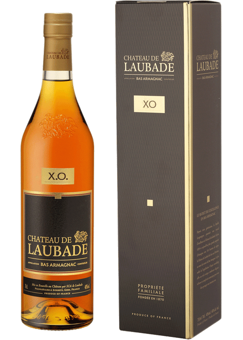ブランデー CHATEAU DE LAUBADE BAS ARMAGNAC X.O. Chateau de Laubade Armagnac XO | Total Wine & More
