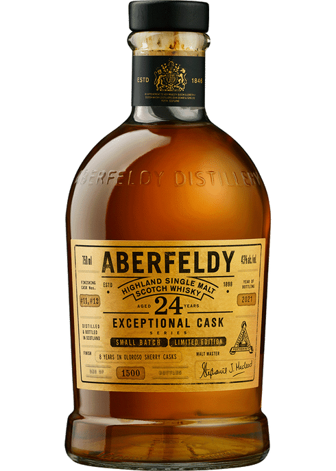 人気ショップ 24 Aberfeldy Year Malt Single Finish Oloroso Cask Double ウイスキー