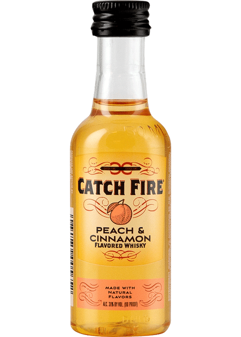 Catch Fire Peach Cinnamon Whisky