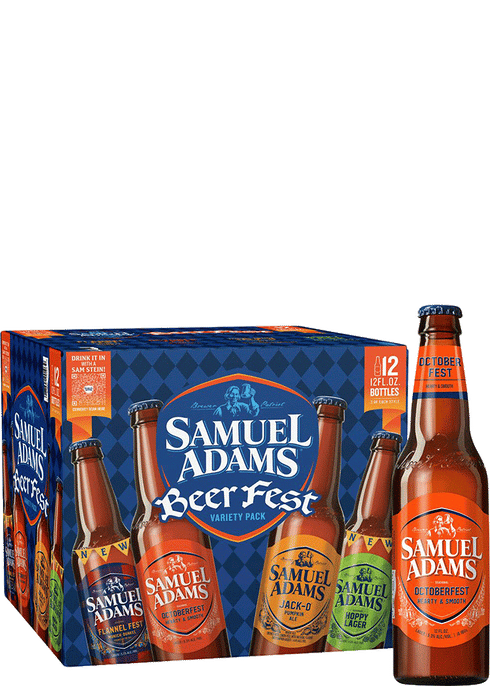 Sam Adams Fall Variety Pack 2024 Samuel Adams Beer Fest Variety Pack | Total Wine & More