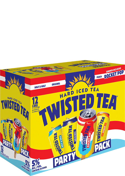 Twisted Tea Rocket Pop 12 Pack Twisted Tea Rocket Pop Party Pack | Total Wine & More