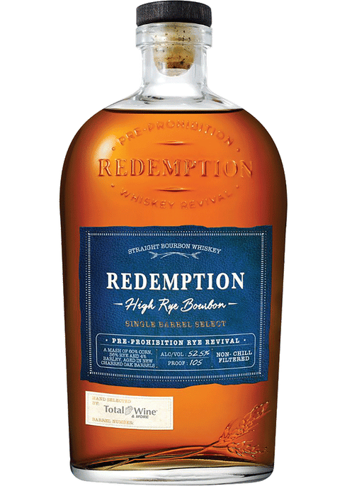 Redemption High Rye Bourbon Barrel Select Total Wine More Redemption High Rye Bourbon Barrel Select Total Wine More