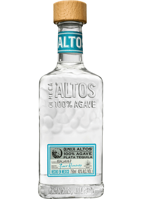 Olmeca Altos Plata: Tequila 100% Agave