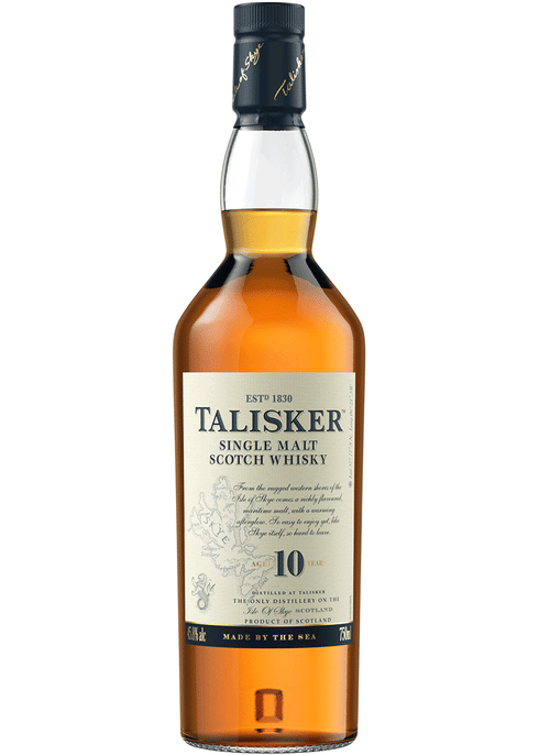 TALISKER SCOTCH WHISKY 10年700ml Talisker 10 Year Old Single Malt Scotch Whisky, 750 mL, 46