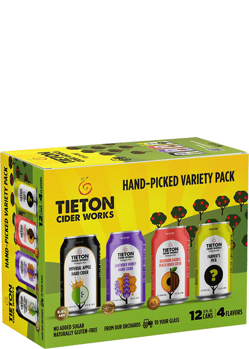 Tieton Hand Picked Cider Variety | Total Wine & More