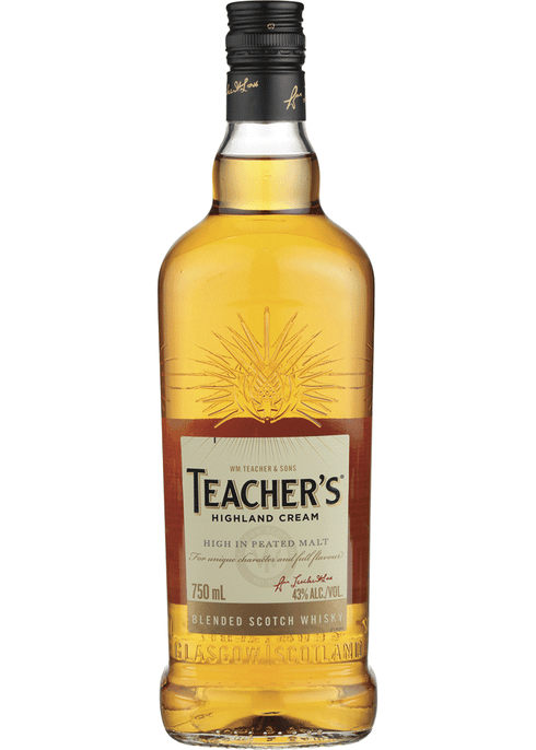 Teacher's Highland Cream Blended Scotch Whisky 750mL – Crown Wine and  Spirits