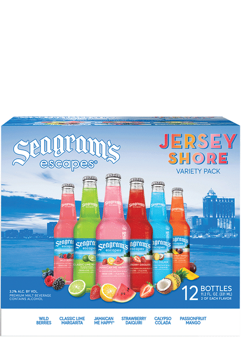 Seagrams Escapes Jersey Shore Variety Pack | Total Wine & More