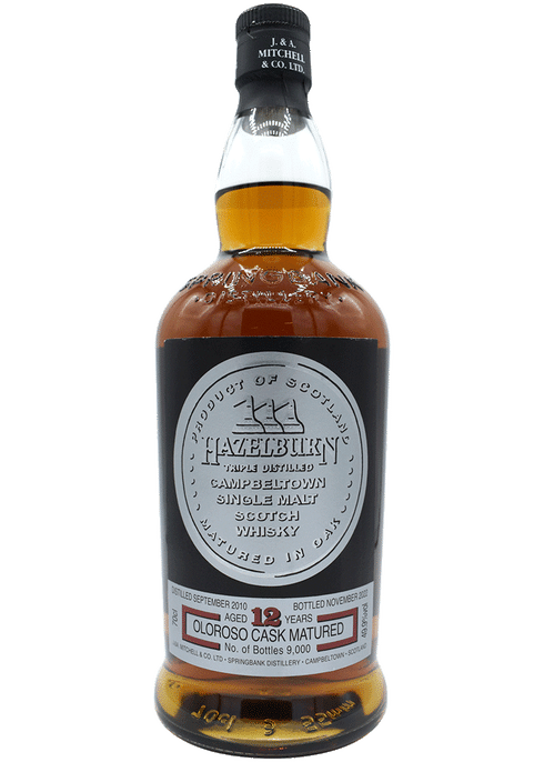 ヘーゼルバーン　Hazelburn　12年　オロロソ ヘーゼルバーン 12年 オロロソ カスク マチュアード シングル
