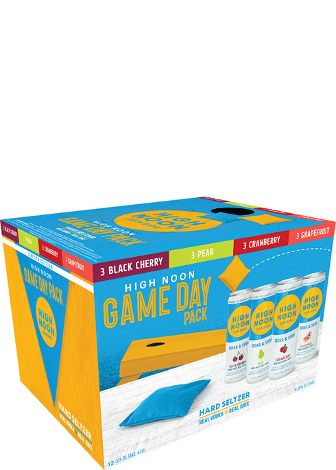 High Noon Hard Seltzer Vodka Game Day Variety | Total Wine & More