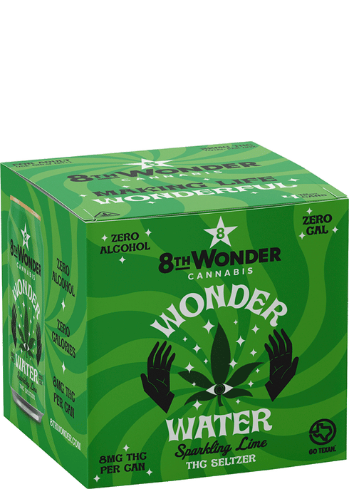 8th Wonder THC 8mg Wonder Water | Total Wine & More
