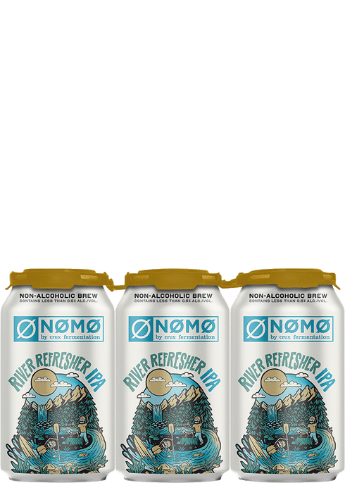 Crux Non-Alcoholic No Mo River Refresher IPA | Total Wine & More