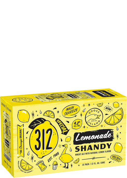 Goose Island 312 Lemonade Shandy Total Wine More Goose Island 312 Lemonade Shandy Total Wine More