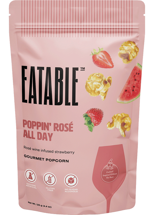 Eatable Poppin Rose Popcorn | Total Wine & More