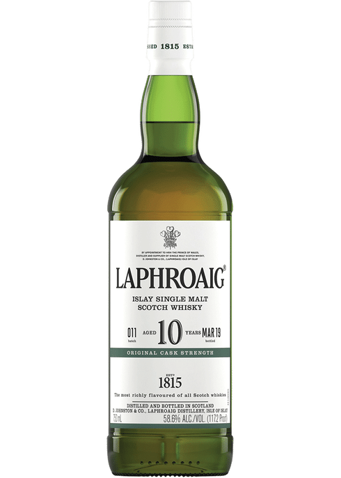 Laphroaig 10 Year Cask Strength Single Malt Scotch Whisky