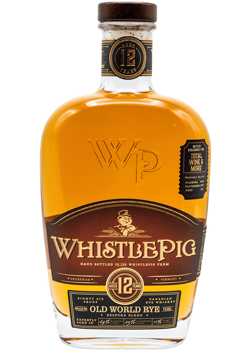 WhistlePig 12 Year Old World Rye Bespoke Blend Barrel Select | Total ...