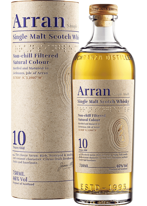 More 10 Year Wine & | Total Whisky Single Malt Scotch Arran