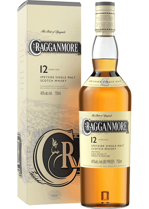 【楽天ランキング1位】 Cragganmore 12 More & Wine Total | Scotch Malt Single Year ウイスキー