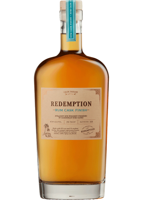 Redemption Rye Rum Cask Finish | Total Wine & More