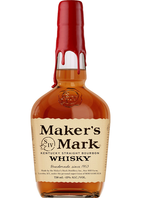 Makers Mark Whisky, Handmade, Kentucky Straight Bourbon - 750 ml