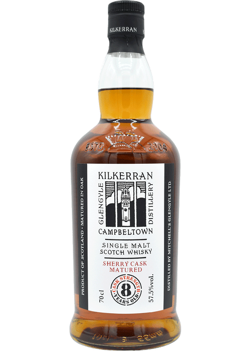 Kilkerran 8年 シェリーカスクシングルモルトウイスキー 57.4% Kilkerran 8Yr Sherry Finish Single Malt Scotch Whisky