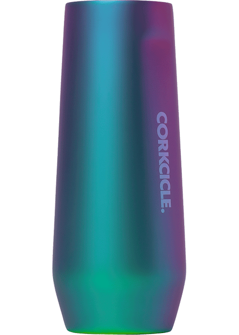 Corkcicle Champagne Flute - 8 oz Unicorn Pixie Dust - Designed