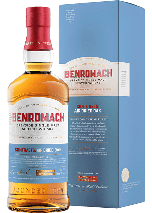 ウイスキー Benromach Organic Single Malt Whisky Benromach Organic Old vs New — Dramface