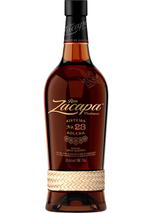 ロンサカパ 23年 / Ron Zacapa Sistema 23 ソレラ Ron Zacapa Sistema Solera 23 Gran Reserva Rum 750ml - Old