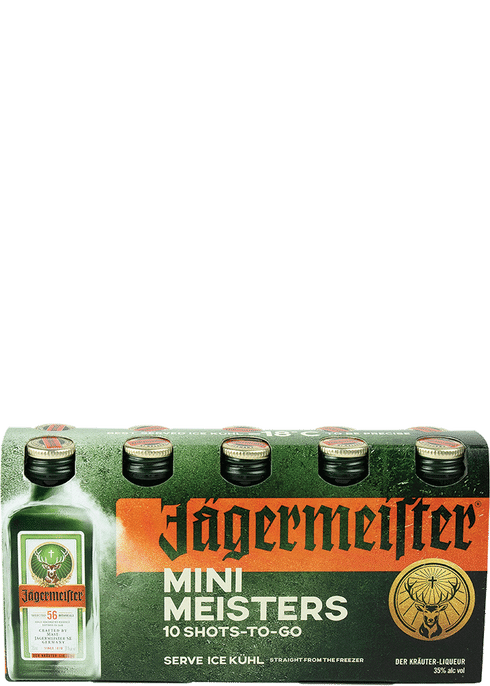 JAGERMEISTER LICOR - Mini botellas de jagermeister - Bebidas online