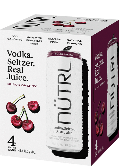 NUTRL Black Cherry Hard Seltzer | Total Wine & More