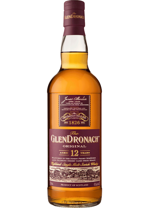 Glendronach 12 Years Single Malt Scotch Whisky – Jensens Liquors