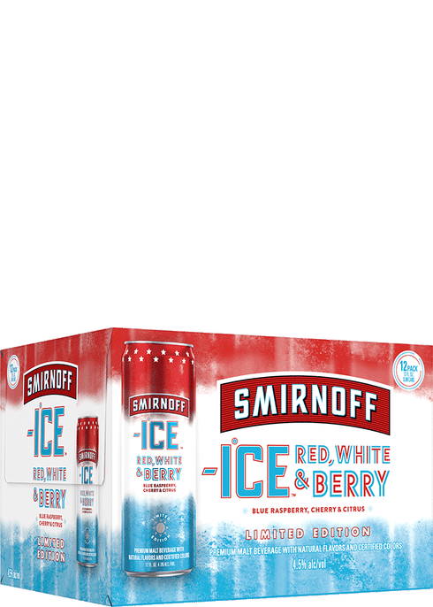 Ninnoff Ice Red Smirnoff Ice Red White and Berry Hard Beverage | Total Wine & More