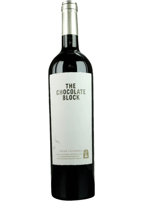 Chocolate block wine store