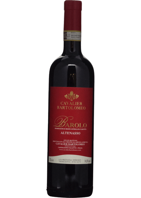 ワイン Cavalier Diatto Barolo 2013 Cavalier Bartolomeo Barolo Altenasso | Total Wine & More
