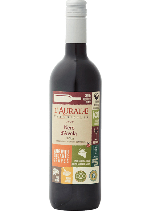 L'Auratae Organic Vegan Nero d'Avola | Total Wine & More