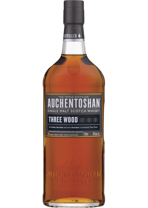 Auchentoshan Three | & More Total Wine Wood