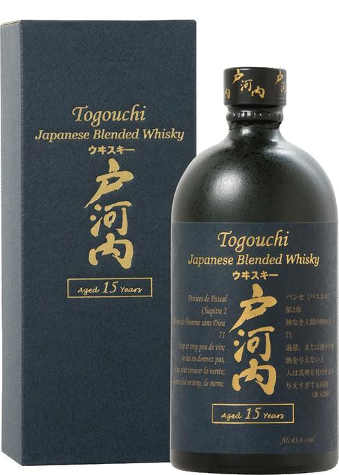 Togouchi 15 Year Blended Japanese Whisky | Total Wine & More