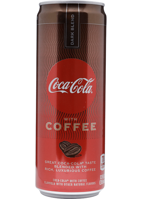 New UNRELEASED Coca-Cola Coke With Coffee Dark Blend 12 Ounces 1 Can 