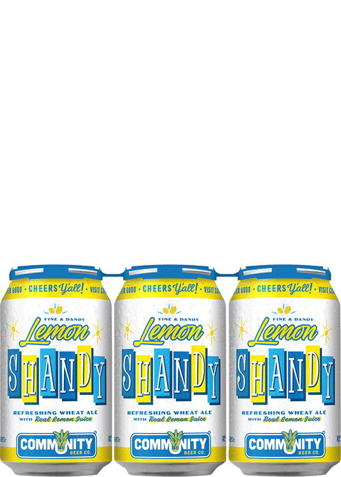 Community Beer Lemon Shady | Total Wine & More - 6pk-12oz Cans