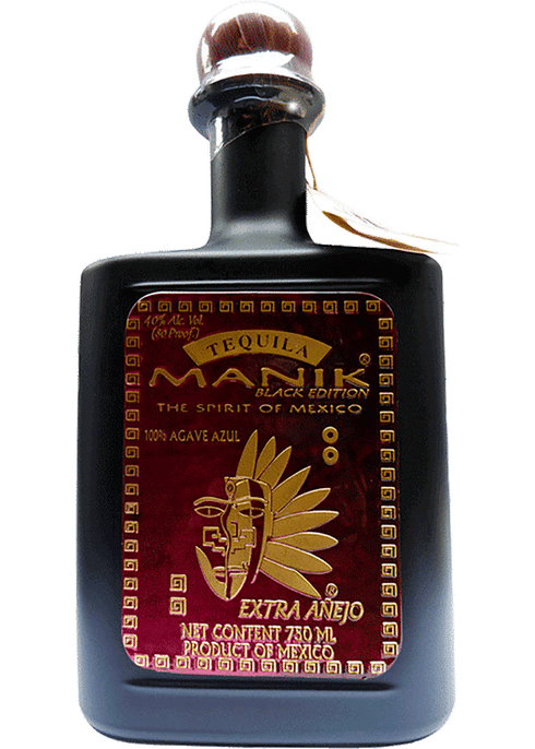 spel Draad Alice Manik Black Extra Anejo Tequila | Total Wine & More
