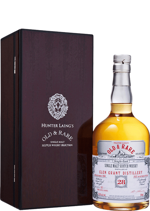 最上の品質な 1994 Year 28 Grant Glen Rare & Old Single Scotch Malt ウイスキー