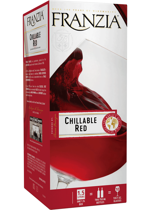 franzia red wine box