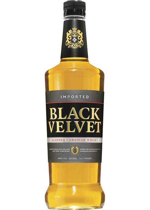 Black Velvet Canadian Whisky Aged 3 YR, 1.75 L Plastic Bottle, ABV 40.0% 