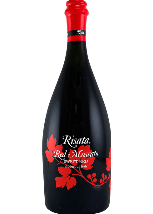Red shop moscato wine