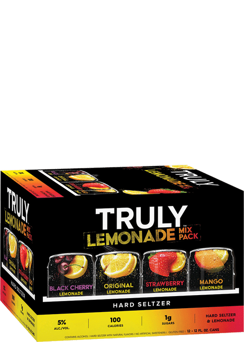 TRULY Hard Seltzer Lemonade Variety Pack | Total Wine & More