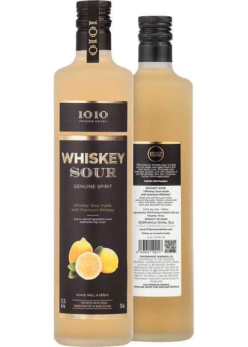 1010 Premium Whiskey Sour | Total Wine & More