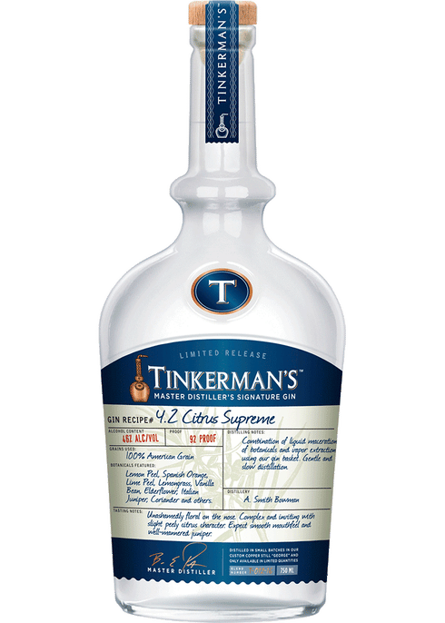 高品質の人気 Gin Supreme Citrus Tinkerman's | 750ml - More & Wine Total 2人掛け・3人掛けソファ