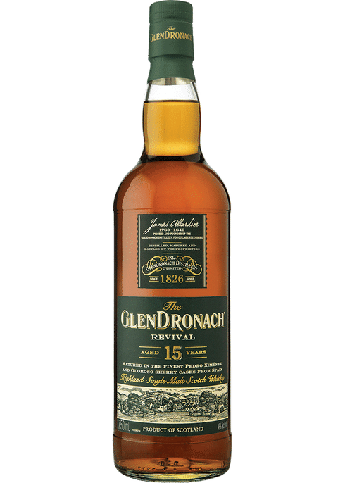 15 year old Whisky Glendronach Revival 