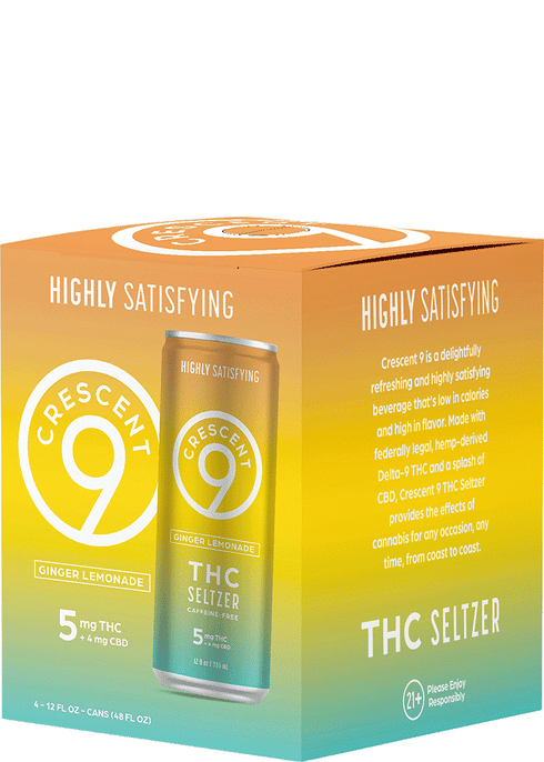 Crescent 9 THC 5mg Tropical | Total Wine & More - 4pk-12oz Cans