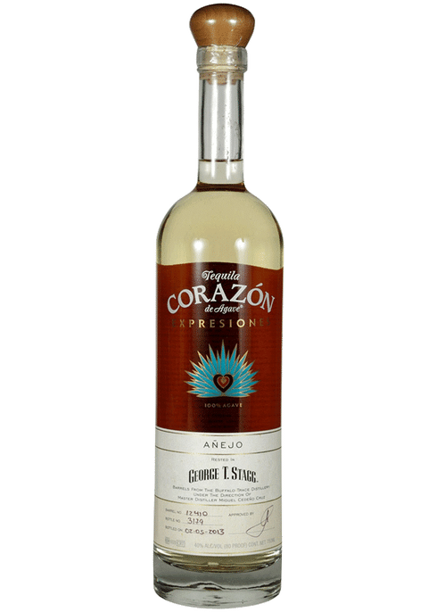 Corazon George T Stagg Expresiones Anejo Tequila