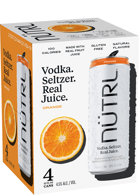 NUTRL Orange Hard Seltzer | Total Wine & More